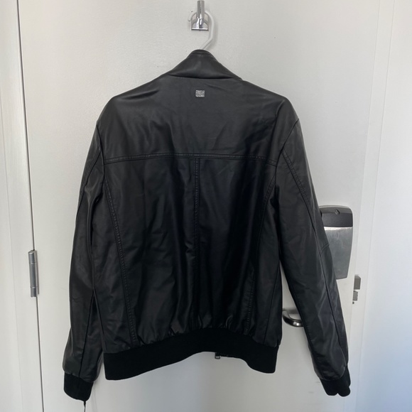Calvin Klein Faux Leather Jacket - Picture 3 of 3